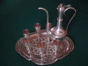Russian Silver and Porcelain  for Sale